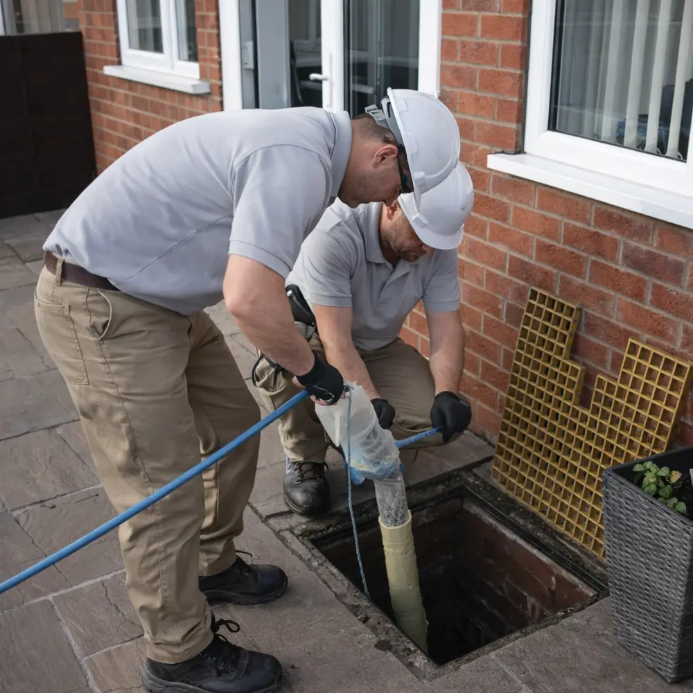 Blocked drain repair service in Isleworth